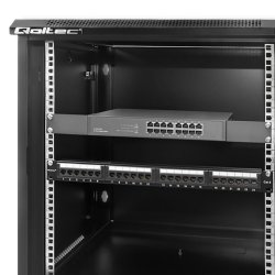 RACK kabinet 19 tommer 12U, 450 x 600 x 635