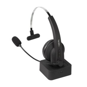 Bluetooth mono headset med opladningsstation