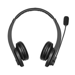 Bluetooth stereo headset med mikrofon