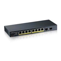 GS1100-10HP-EU0102F 120W PoE 8xGigabit 2xFiber Uplilk Switch