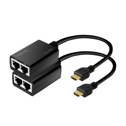 HDMI extender op til 30m, 1080p/60Hz, 0.3m