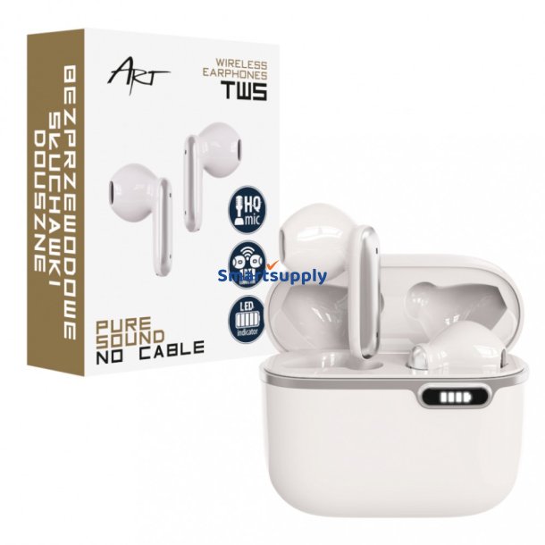 ART BT hovedtelefoner med HQ mikrofon TWS(USB-C