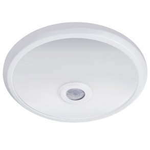 LED Loftlampe 12W med bev�gelsessensor pir Energy MCE131 r�kkevidde 6m