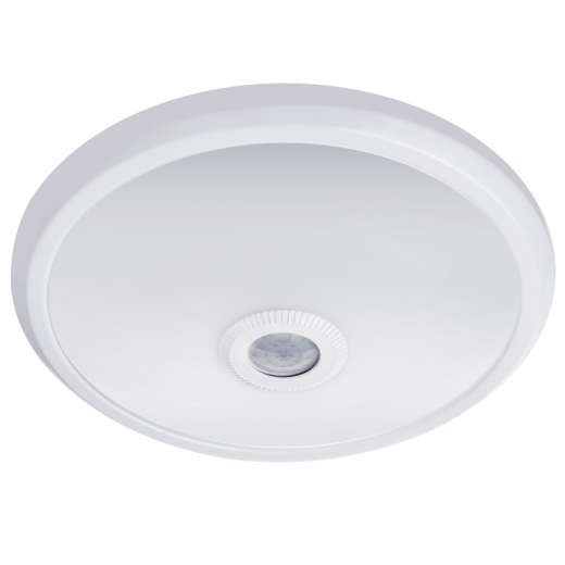 LED Loftlampe 12W med bev�gelsessensor pir Energy MCE131 r�kkevidde 6m