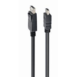 Kabel DisplayPort til HDMI 1.8m
