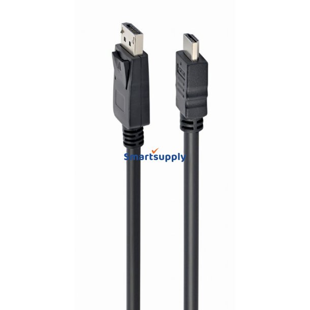 Kabel DisplayPort til HDMI 1.8m