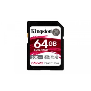 Memory card SD 64GB Canvas React Plus 300/260 UHS-II U3