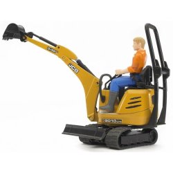 Micro gravemaskine JCB 8010 CTS med figur