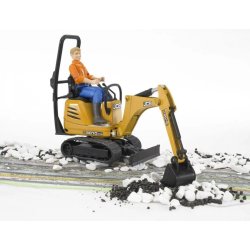 Micro gravemaskine JCB 8010 CTS med figur