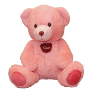 Plush leget�j Teddy Bear Olaf pink 34 cm