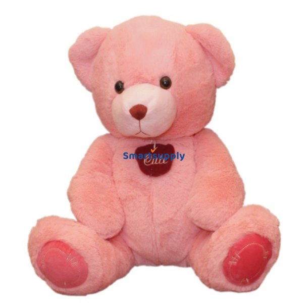 Plush leget�j Teddy Bear Olaf pink 34 cm