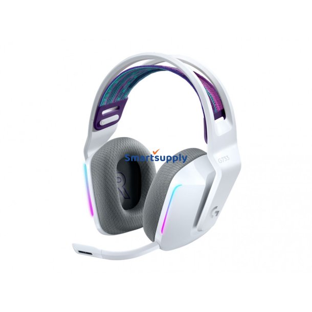 Tr�dl�s Gaming Headset G733 Hvid