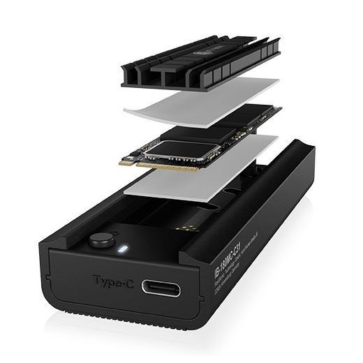 ICY BOX IB-180MC-C31 M.2 NVMe&SATA Docking