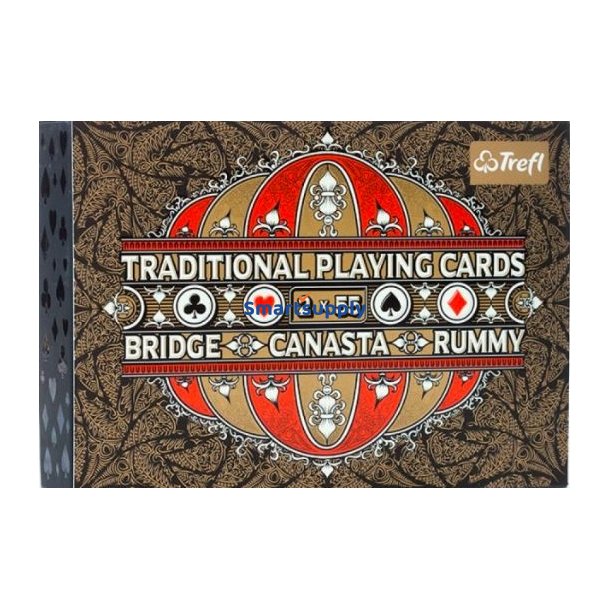 Traditionelle Spillekort 2x55 blade