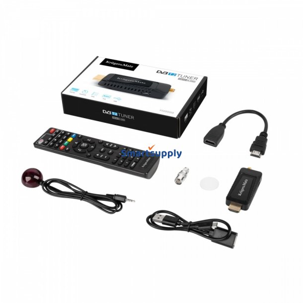 mini TUNER DVB-T2 Kruger Matz HEVC H.265 HDMI