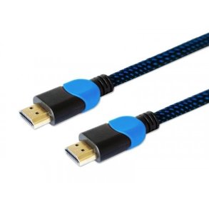 Kabel HDMI GCL-02 1.8m, v2.0, v�vet bl�