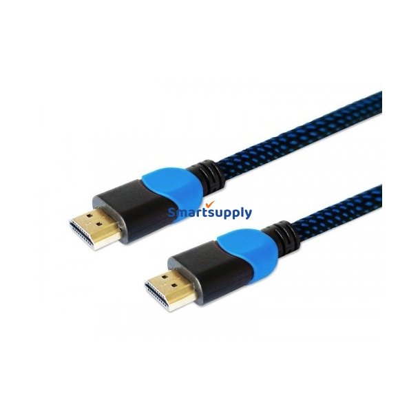 Kabel HDMI GCL-02 1.8m, v2.0, v�vet bl�
