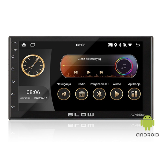 Bilradio AVH-9930 2DIN 7 tommer GPS