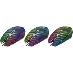 WIRED GAMING MOUSE DARK AGENT GM-590L