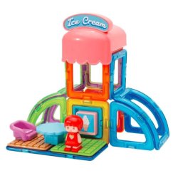 Magnetiske klodser S�t By - Isbutik 22 dele