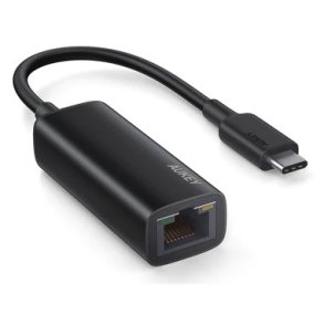 Ethernet Adapter CB-A30 Aluminium Gigabit 10/100/1000 Mbps RJ45 | 1 Gb/s | USB 3.0 Type C | LED dioder