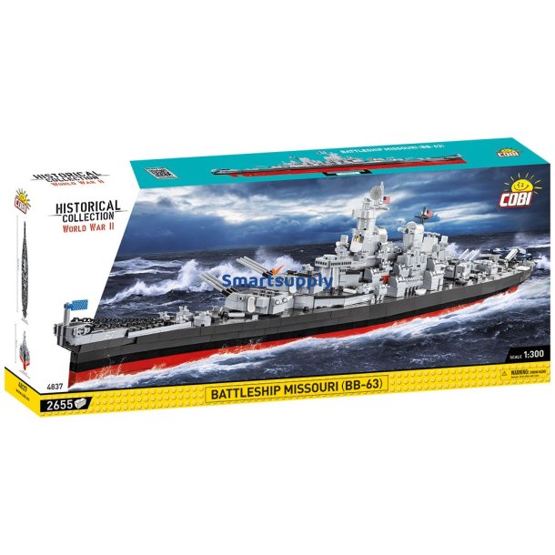 Blocks Battleship Missouri (BB-63)