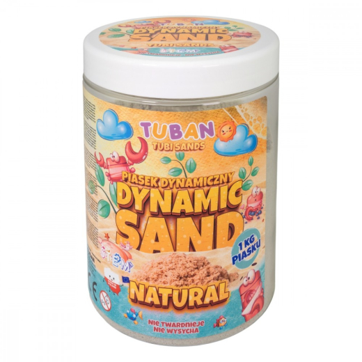 Dynamisk sand 1kg naturlig