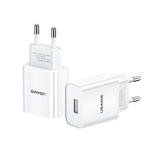 Lader T18 1xUSB 2,1A Kun Hoved