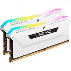 Memory DDR4 Vengeance RGB PRO SL 16GB/3200(2*8GB) Hvid