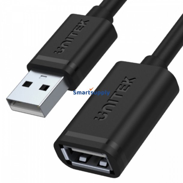 Forl�ngerledning USB 2.0 AM-AF, 0.5M; Y-C447GBK