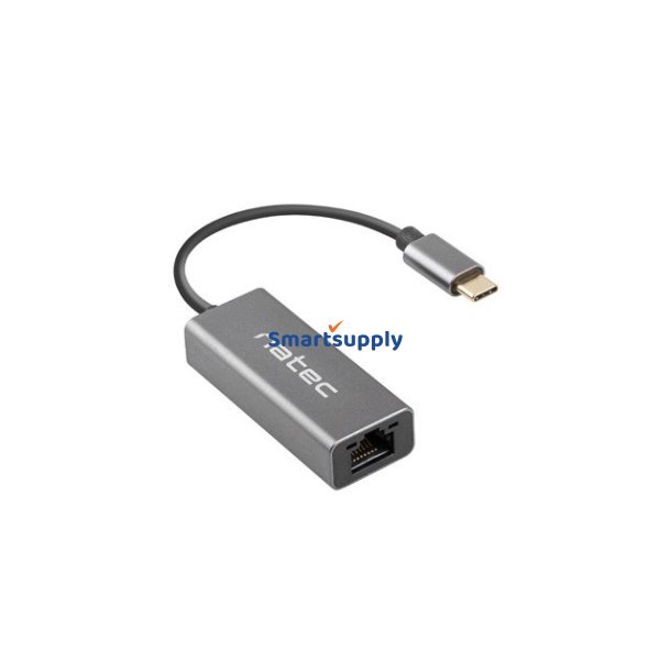 Ethernet Adapter USB-C 3.1 - RJ-45 1Gb kabel
