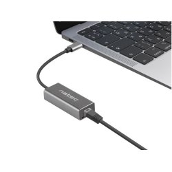 Ethernet Adapter USB-C 3.1 - RJ-45 1Gb kabel
