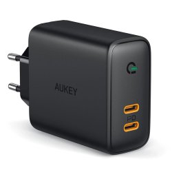AUKEY PA-D2 V�goplader 2xUSB-C PD Power Deli