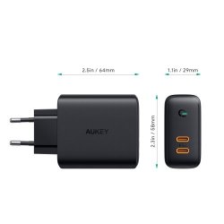 AUKEY PA-D2 V�goplader 2xUSB-C PD Power Deli