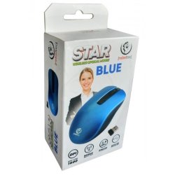 Optisk tr�dl�s muse Rebeltec STAR bl�