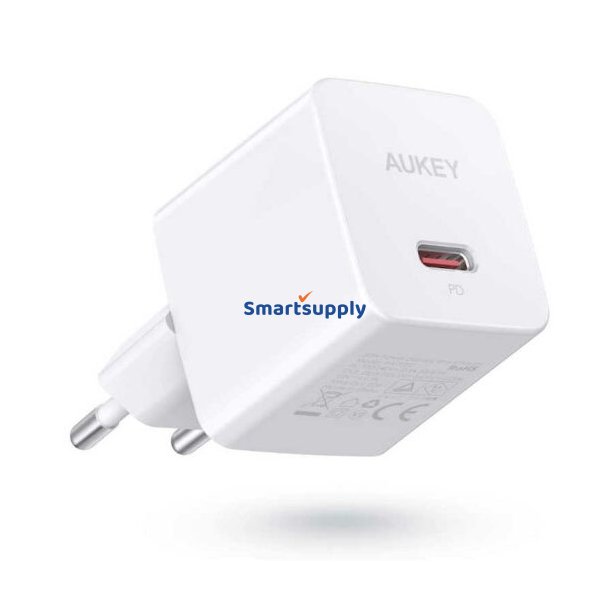 Mini netlader PA-Y20S Hvid 1xUSB-C 20W PD Power Delivery