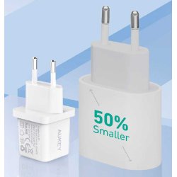 Mini oplader PA-F5 OEM Hvid 1xUSB-C 20W PD Power Delivery