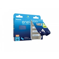 Eneloop batteri. AAA 800 mAh 4 stk.+box BK-4MCDEC4BE