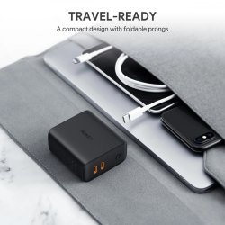 AUKEY PA-D2 V�goplader 2xUSB-C PD Power Deli