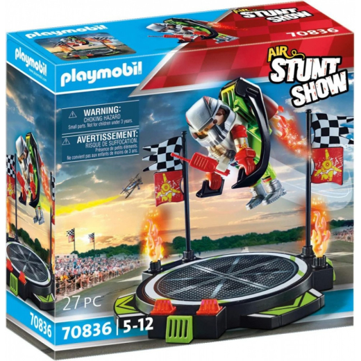 Figurer s�t Stunt Show 70836 Air Stunt Show Stuntman med Jetpack