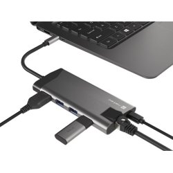 Multi Port Fowler Plus USB-C PD, 3x USB 3.0