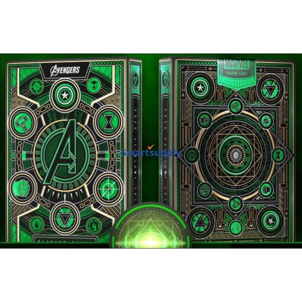 Avengers kortspil gr�n