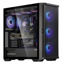 Case Z10 PLUS ATX Mid Tower 140mm ARGB Bl�ser x4