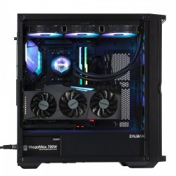 Case Z10 PLUS ATX Mid Tower 140mm ARGB Bl�ser x4