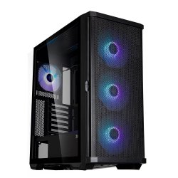 Case Z10 PLUS ATX Mid Tower 140mm ARGB Bl�ser x4