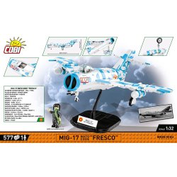 Blocks Historicall Collection Vietnam War MIG17 Nato Code Fresco