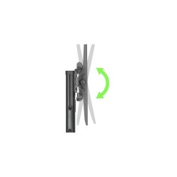 Mobil TV-stativ, 32-65 tommer, 35 kg, tiltbar