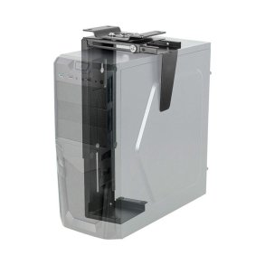 Techly ICA-CS 66 CPU holder CPU-holder under skrivebord Sort