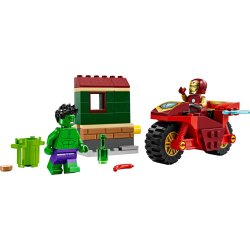 Lego Marvel 76287 Iron Man With Bike And The Hulk