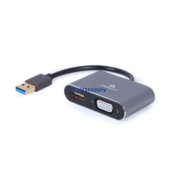 USB 3.0 til HDMI VGA D-S UB Adapter